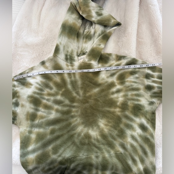 The Great Tie Dye Green Hoodie - Picture 8 of 9